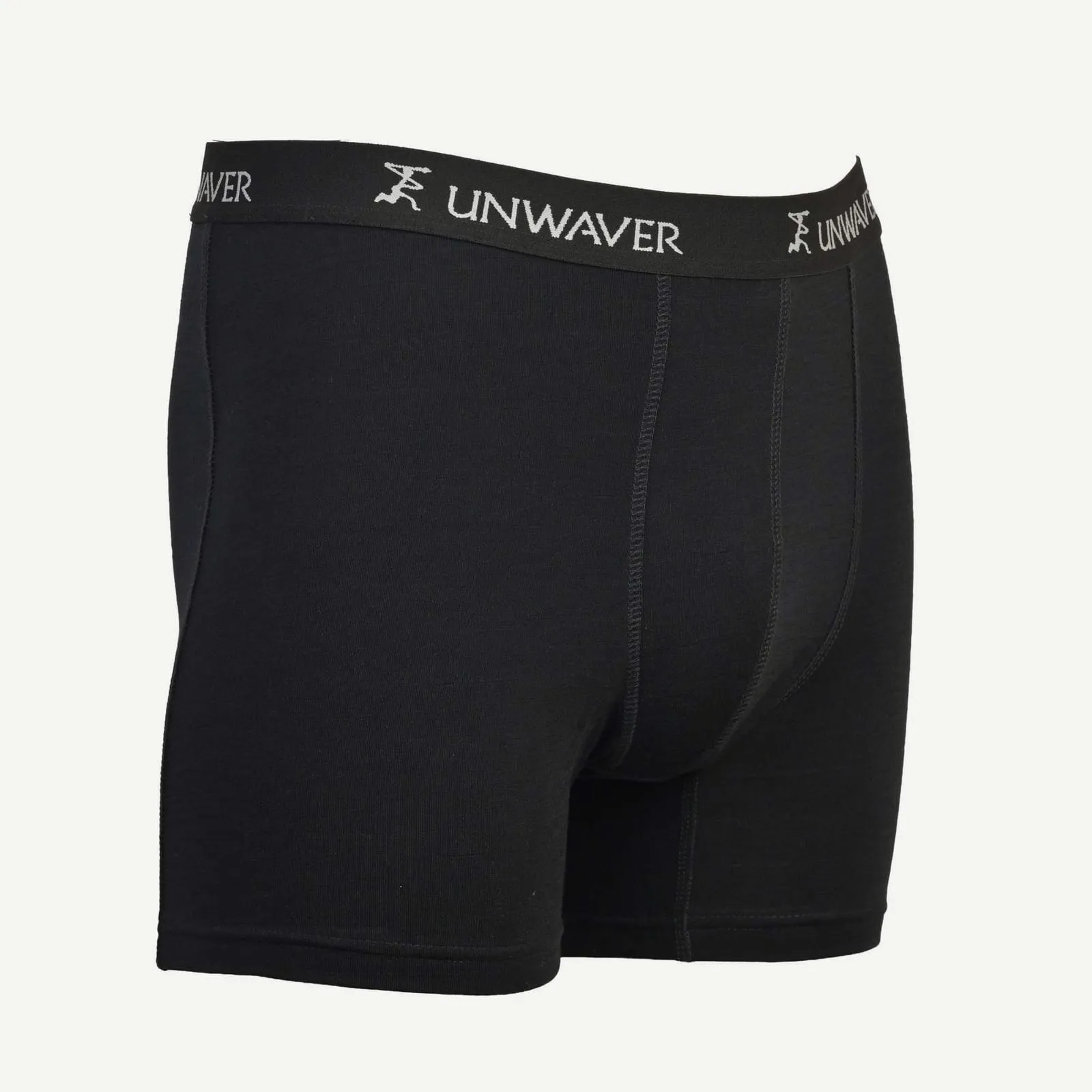Men’s Merino Boxer Briefs 230 — Black (2)