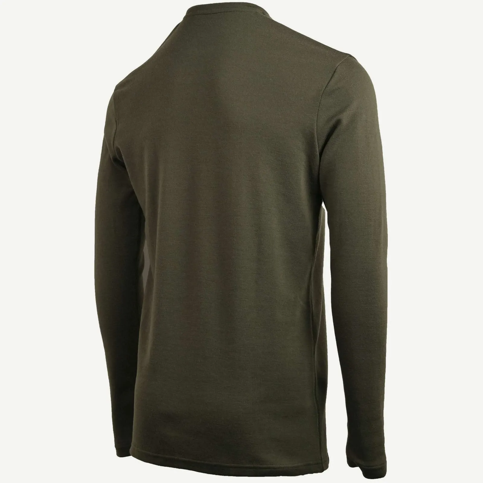Men's extra warm long sleeve relaxed fit top Altai — Dark green (3)