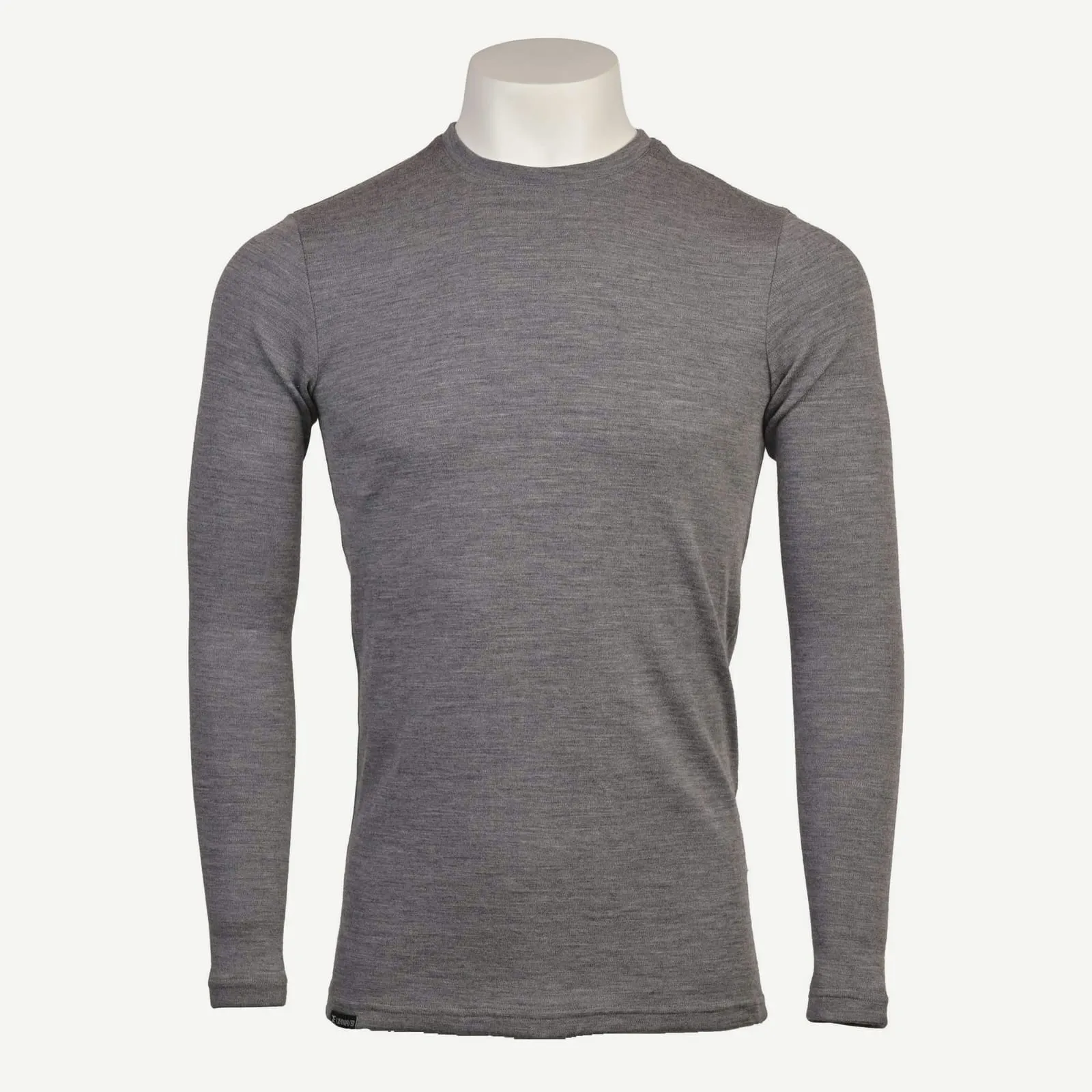Men’s Long-Sleeve Merino Baselayer 250 — Dark grey (1)