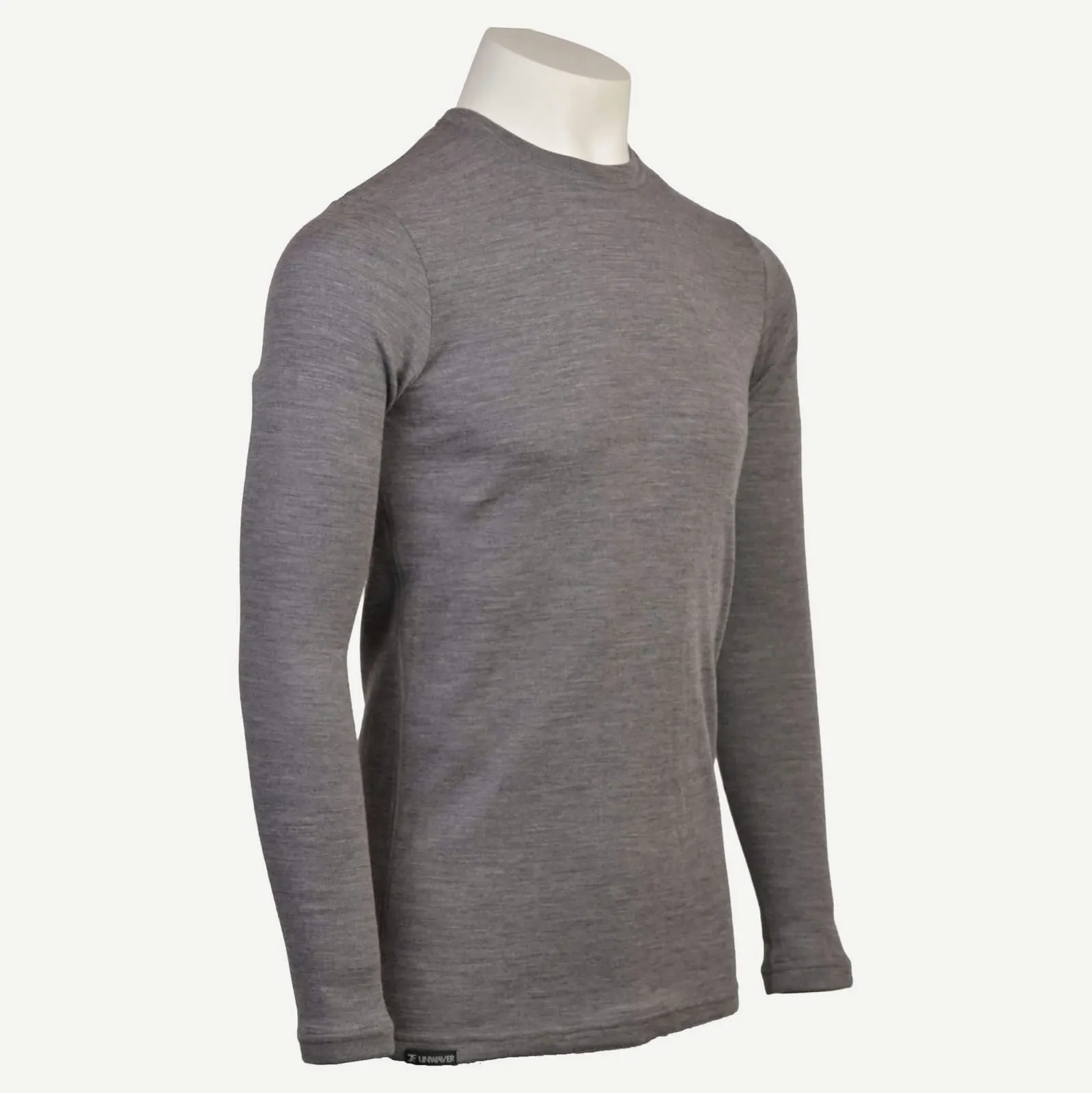Men’s Long-Sleeve Merino Baselayer 250 — Dark grey (2)