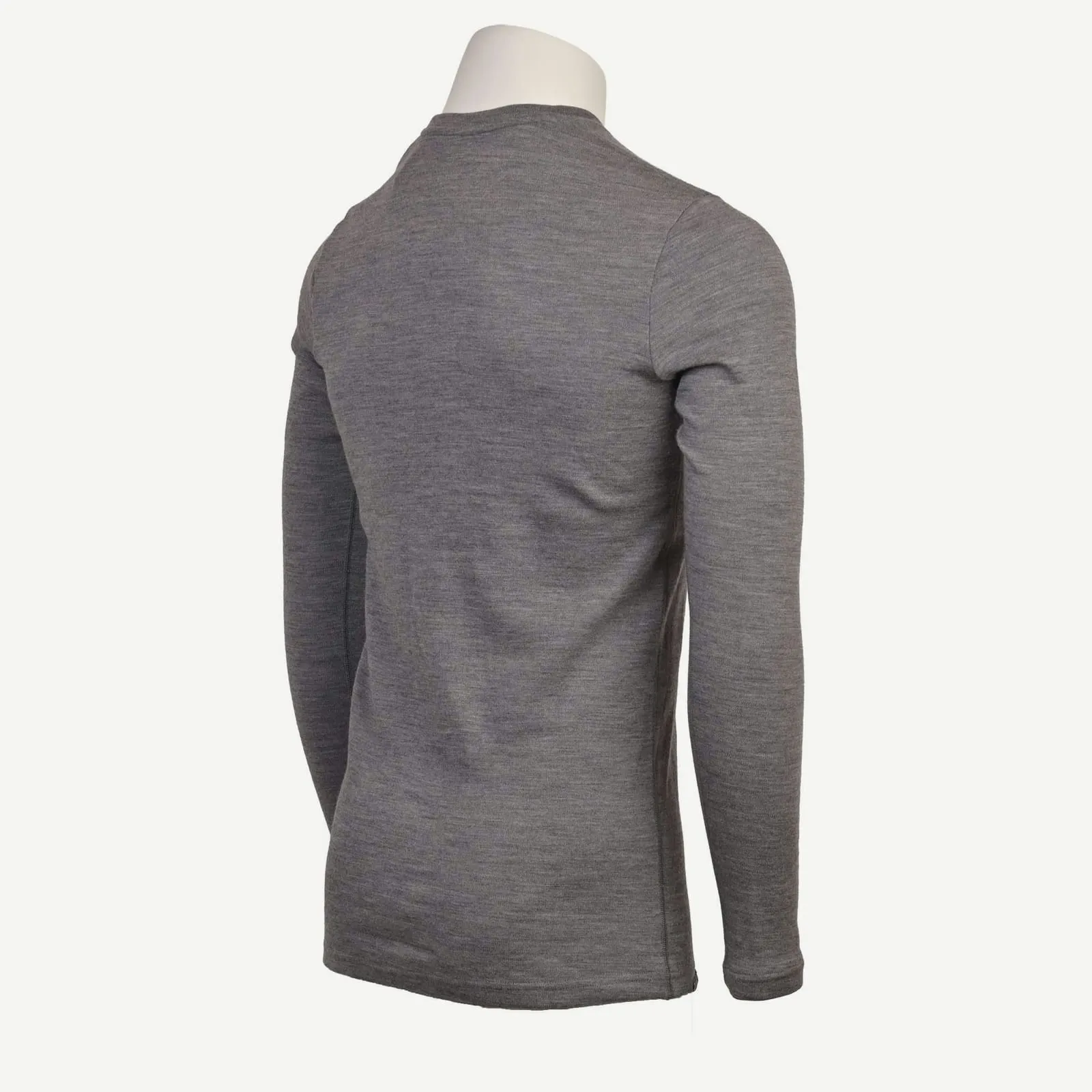 Men’s Long-Sleeve Merino Baselayer 250 — Dark grey (3)