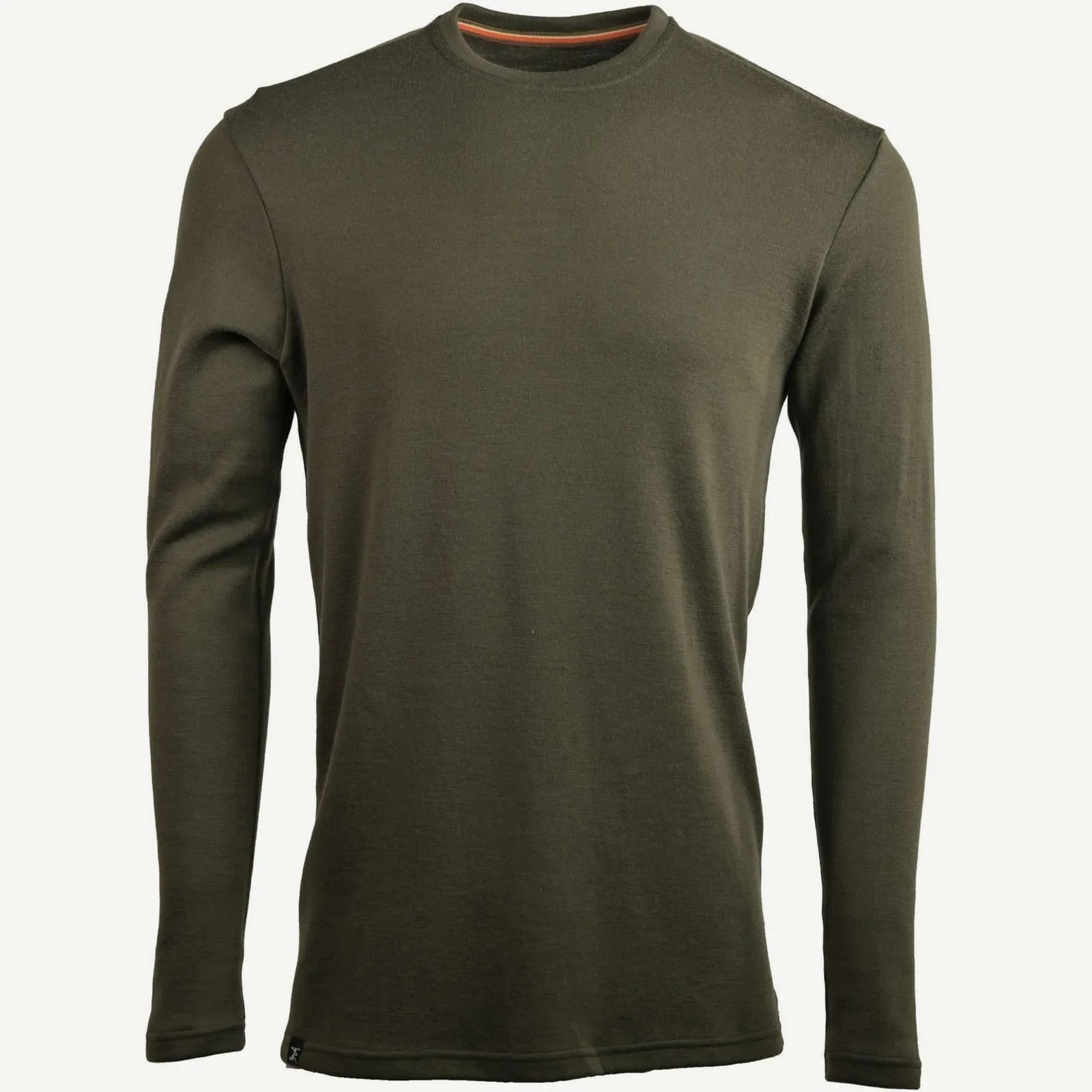 Men's extra warm long sleeve relaxed fit top Altai — Dark green (1)