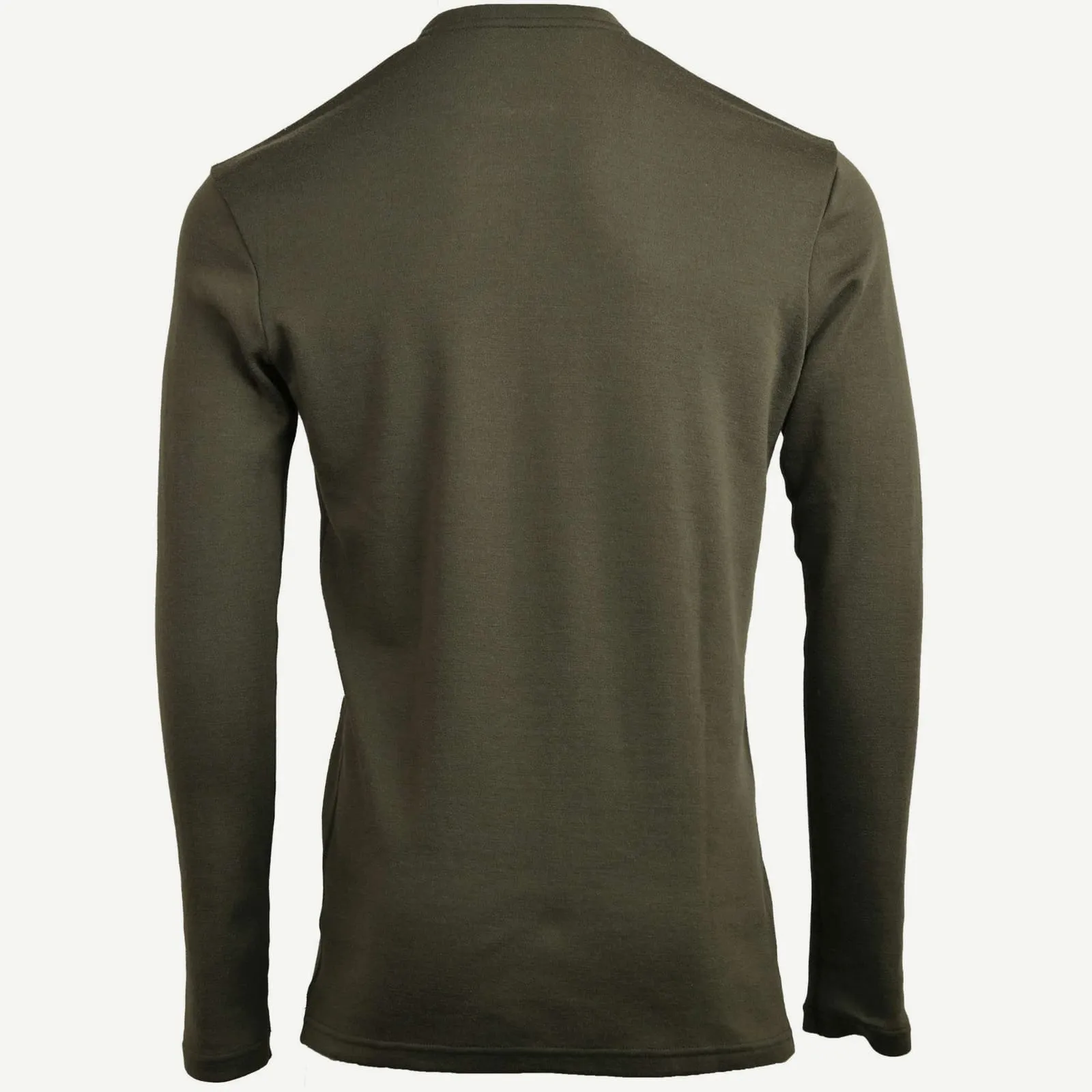 Men's extra warm long sleeve relaxed fit top Altai — Dark green (4)