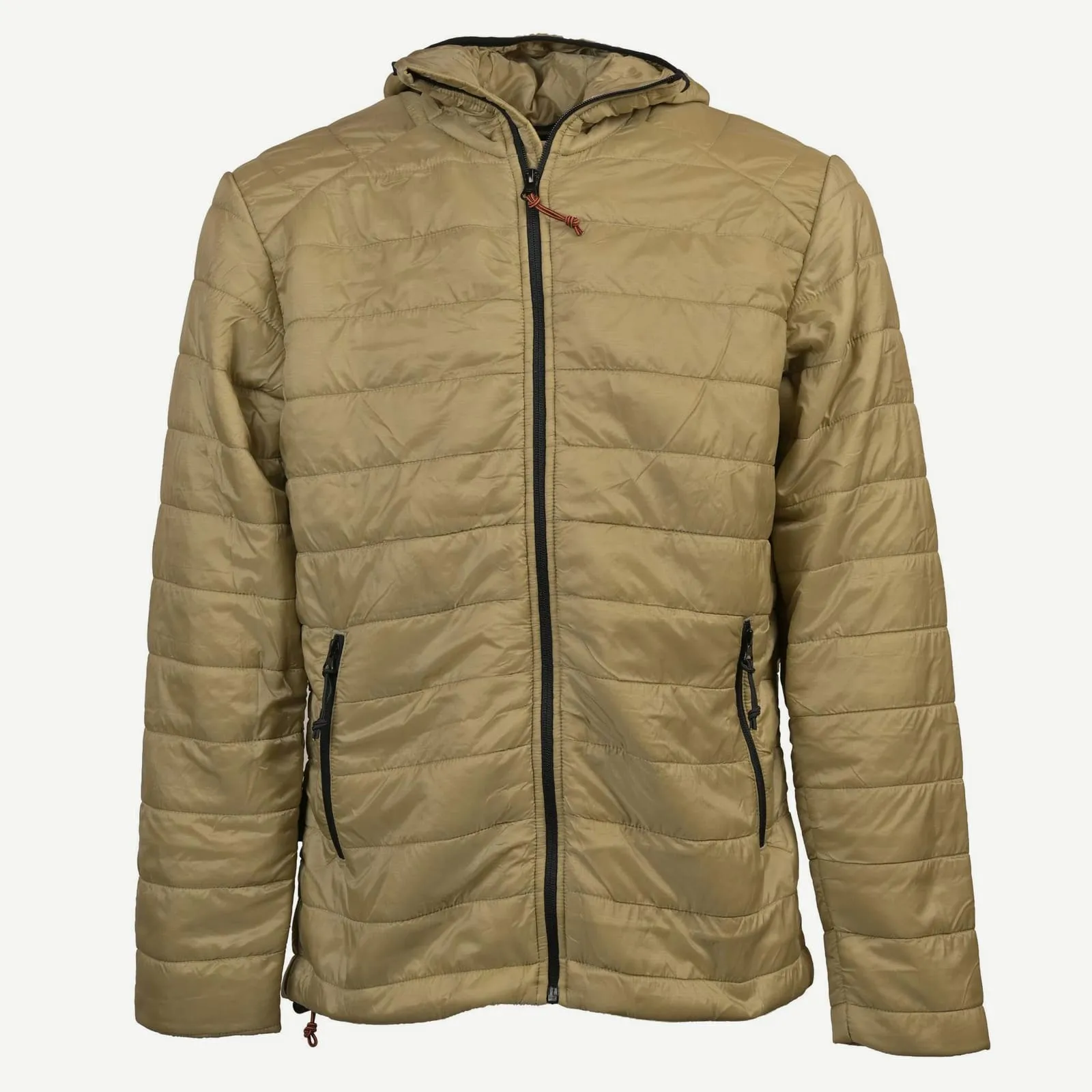 Men’s Ultralight Hooded Jacket — Safari (1)