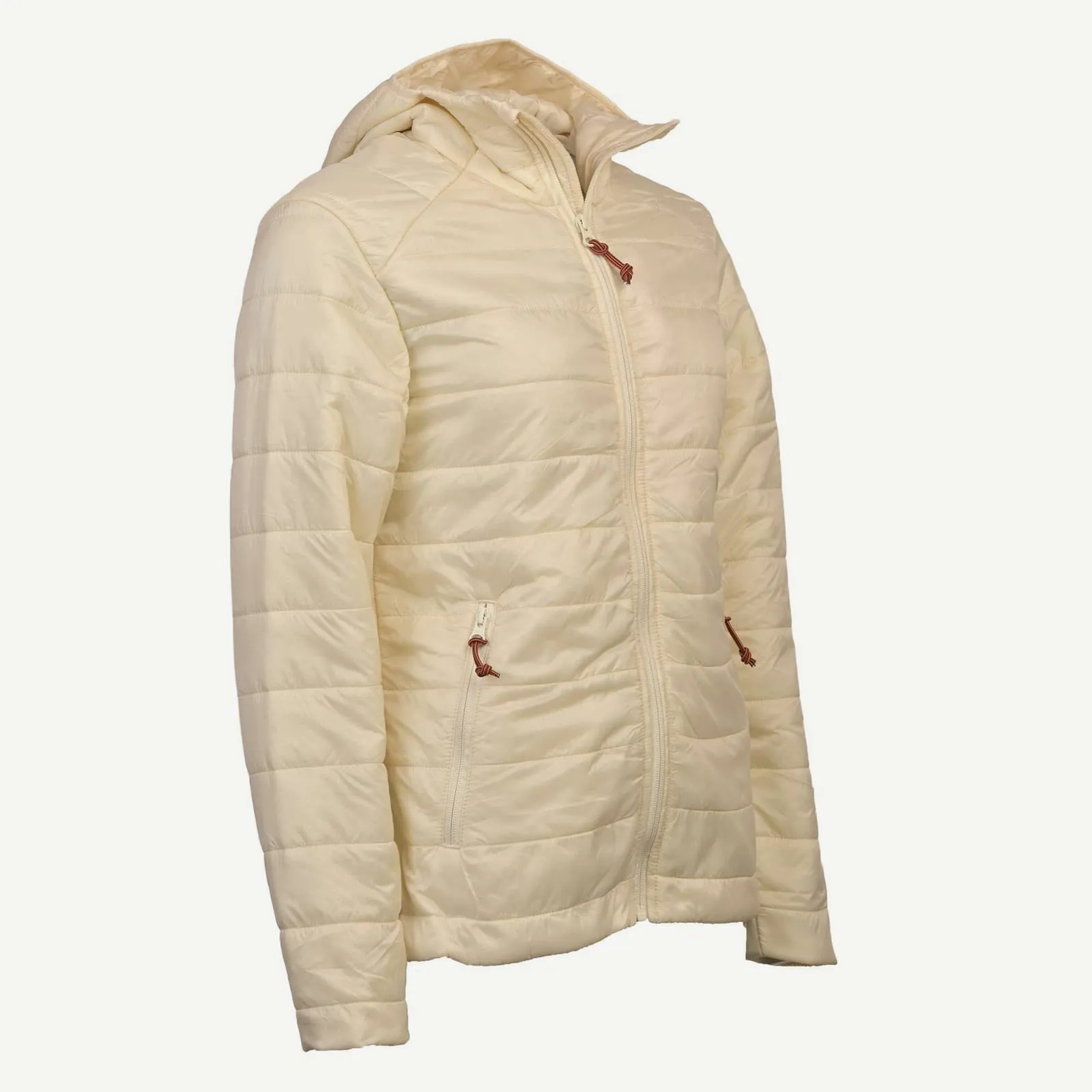 Women’s Ultralight Hooded Jacket — Light cream (3)