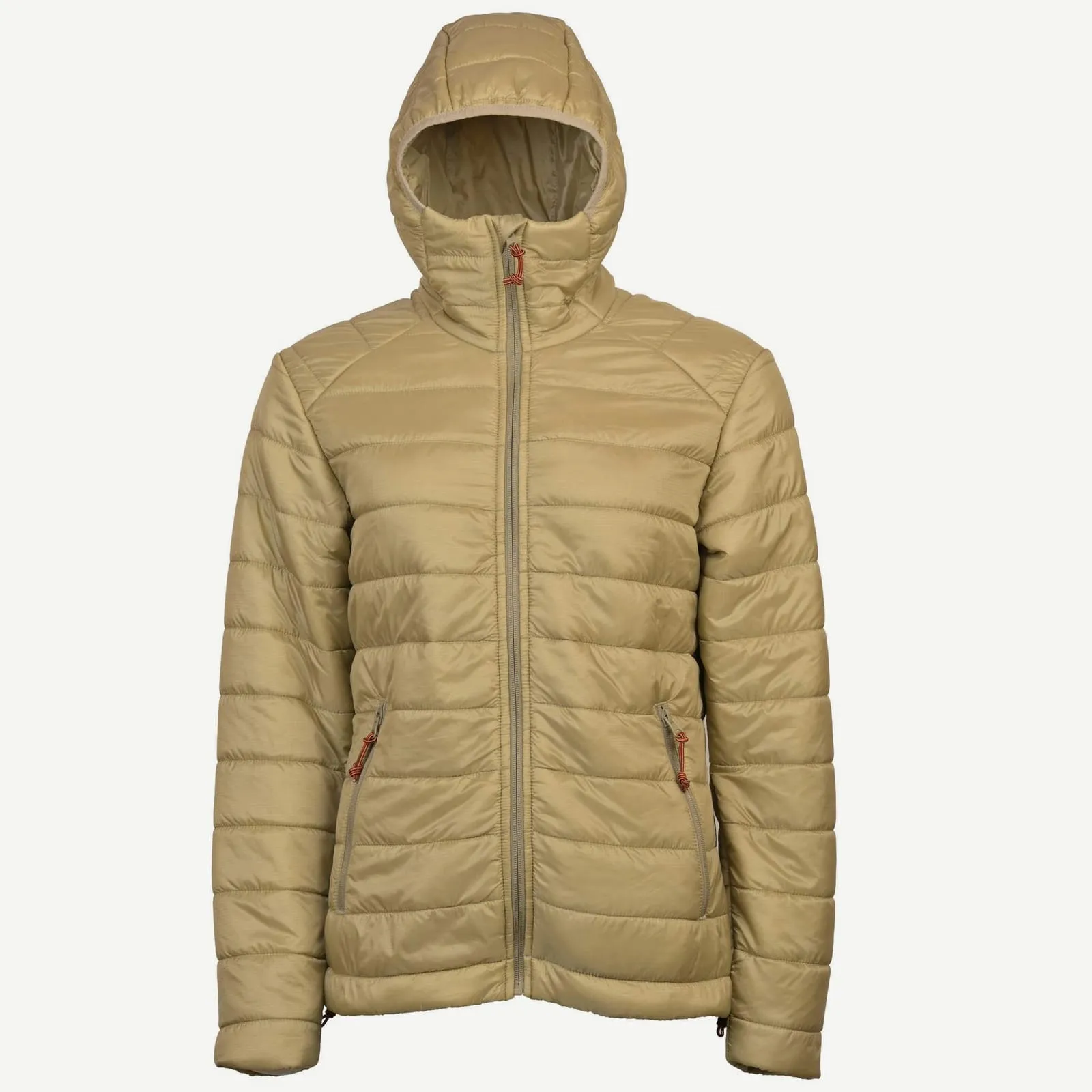 Women’s Ultralight Hooded Jacket — Safari (2)