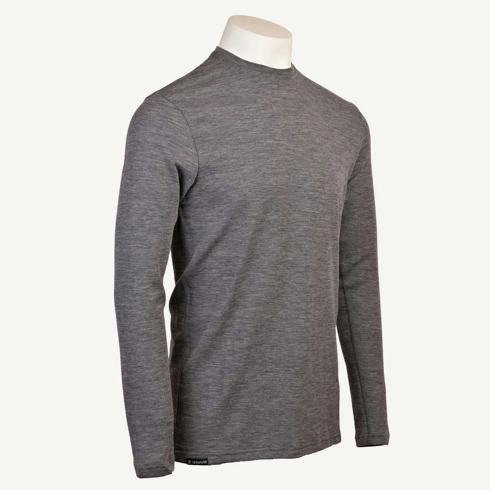 Men’s Long-Sleeve Merino Baselayer 220 — Dark grey (2)