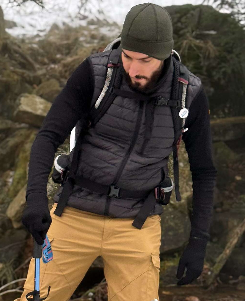 Ultralight wool insulated Vest